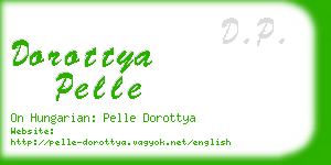 dorottya pelle business card